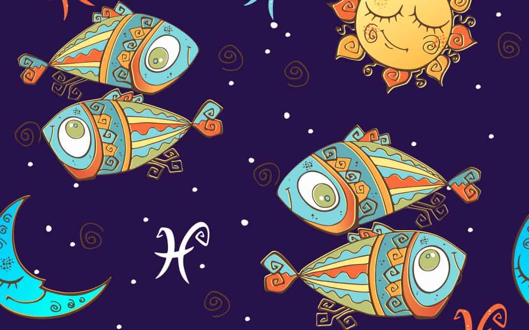 O Sol transita no signo de Peixes