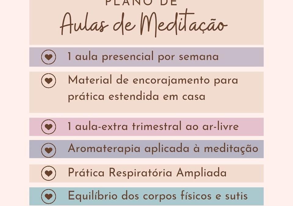 Classes de Meditação